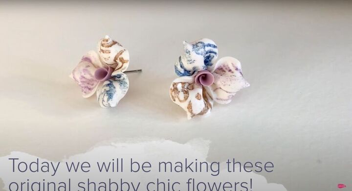 quick and easy diy flower earrings, Easy flower earrings