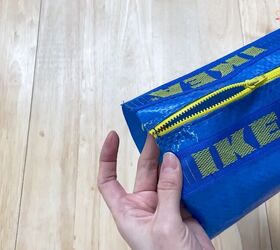 crazy diy ikea bag transformation tutorial, Where to sew