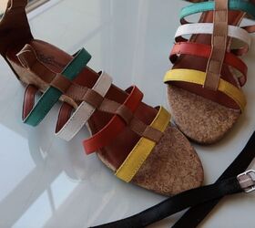 how to add color to your summer sandals