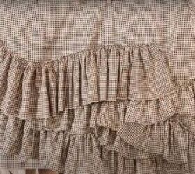 gorgeous in gingham diy ruffle wrap skirt
