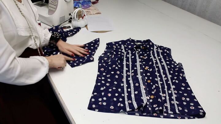 diy thrift flip turning a boring blouse into a 30s glam piece