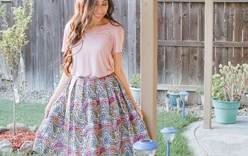 How to Sew a Pleated Skirt // "Pretty Pleated Skirt" Update