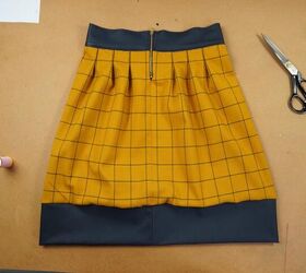 how to sew a pleated skirt from woven fabric paradise