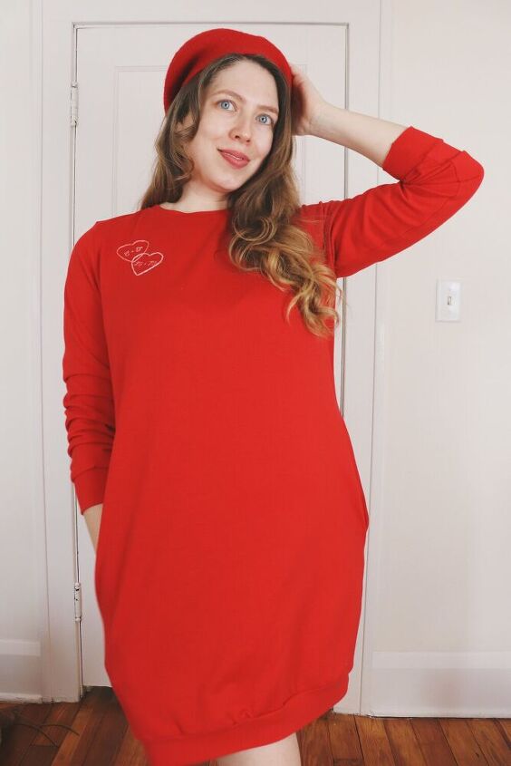 you baby my billie sweatshirt dress from tilly and the buttons