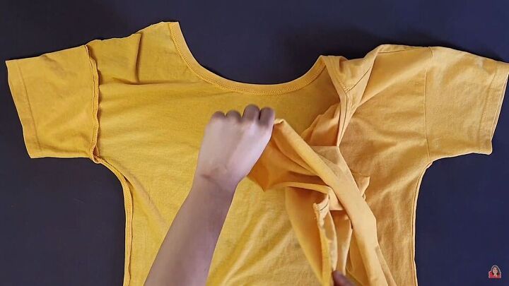 make a crossover mango t shirt in just 30 minutes, How to make a Mango t shirt