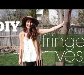 Quick, Easy, and Affordable: DIY Fringe Vest