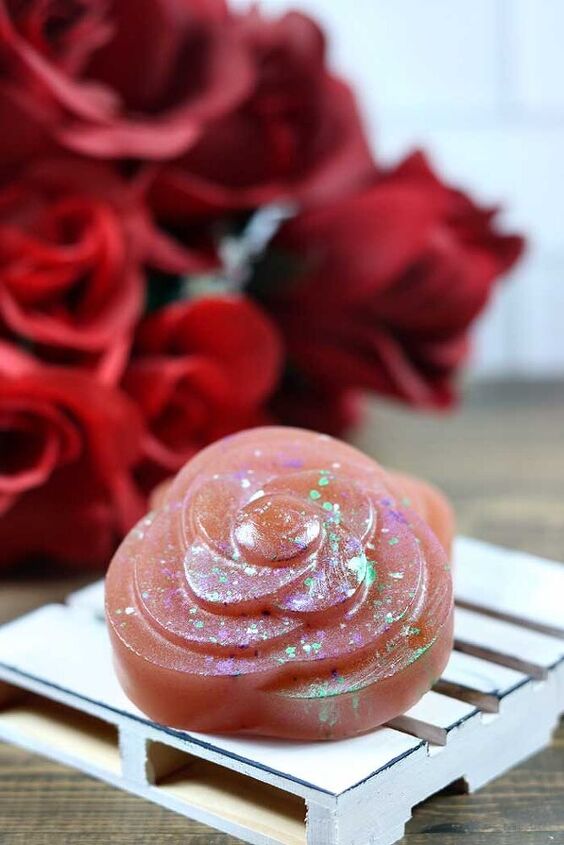 rose clay melt and pour soap recipe