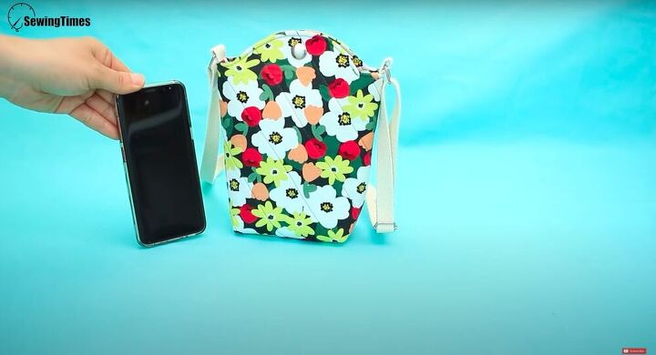 summer cellphone solution diy crossbody bag, DIY cellphone bag