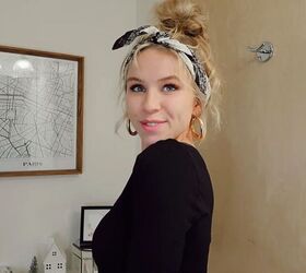 How to Style Hair Scarves | Upstyle