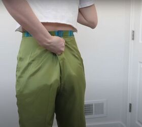 how to take in pants the easy way, Take in pants