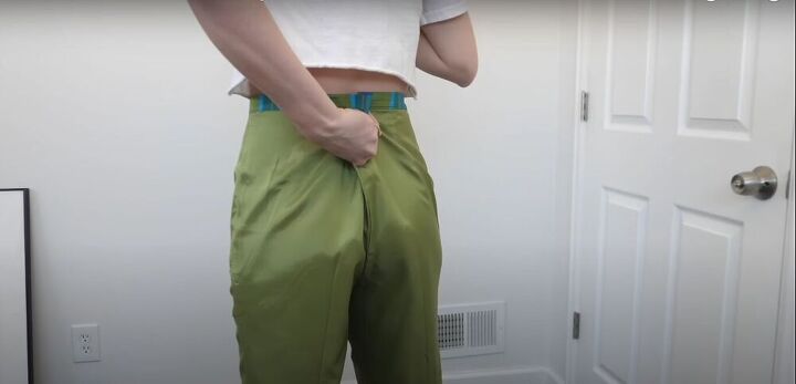 how to take in pants the easy way, Take in pants