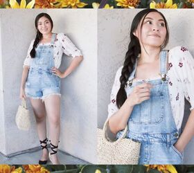five cute ways to style overalls, Styling overalls for summer