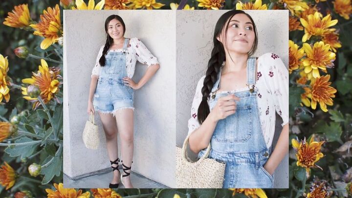 five cute ways to style overalls, Styling overalls for summer