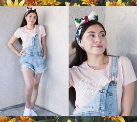 five cute ways to style overalls