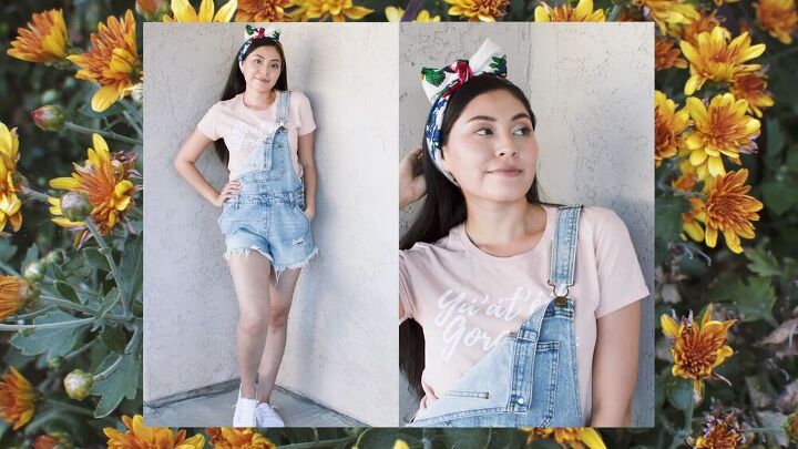five cute ways to style overalls