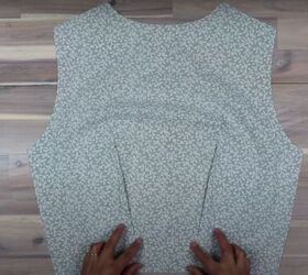 puff sleeve dress sewing tutorial bedsheet upcycle, Black puff sleeve dress