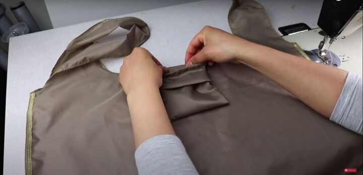 nylon packable tote sewing tutorial