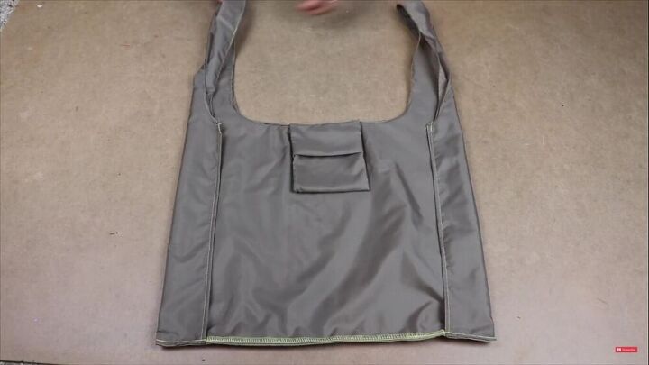 nylon packable tote sewing tutorial