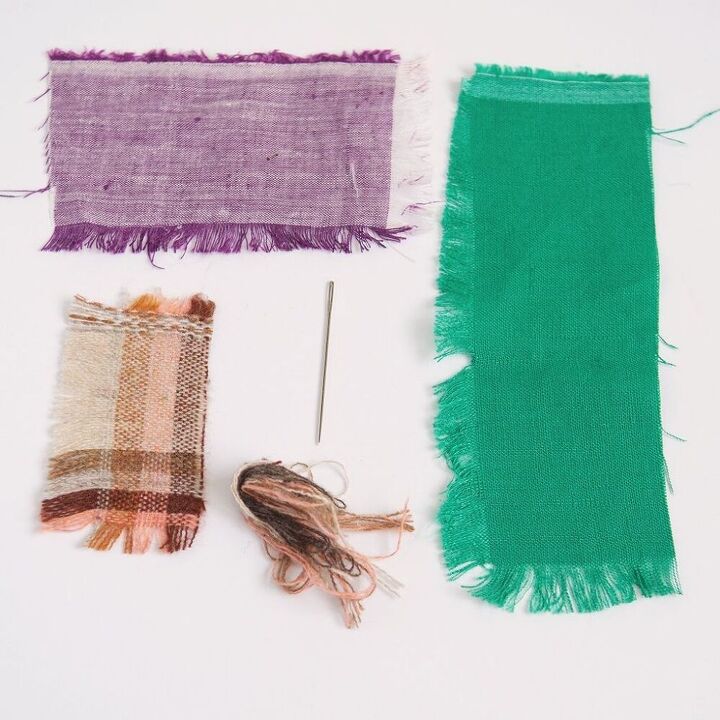 how to make a fringe scarf