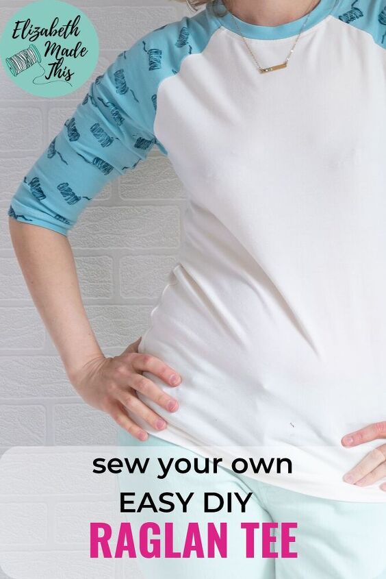 how to sew your own raglan tee, Pin on Pinterest