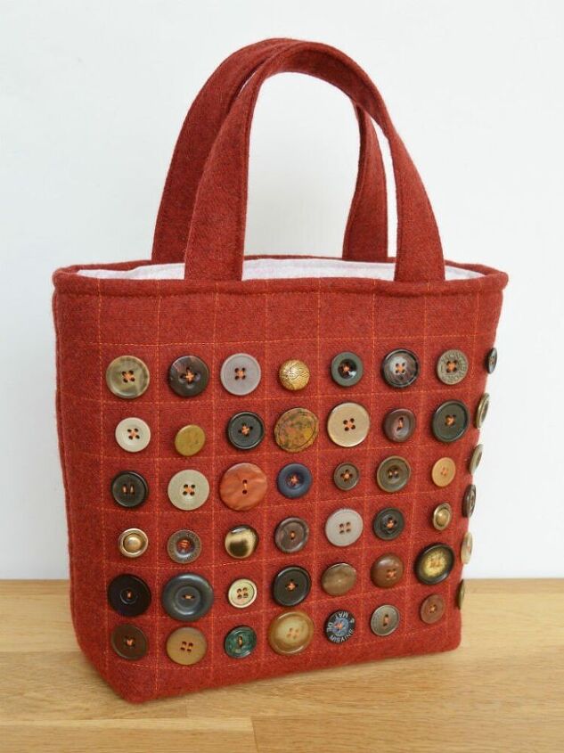 buttons free bag pattern