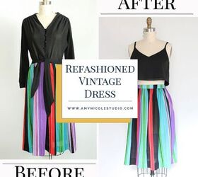 refashioned vintage dress a tie back ogden
