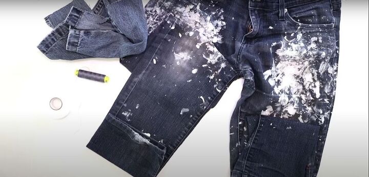 how to repair holes in jeans, Repair holes in jeans