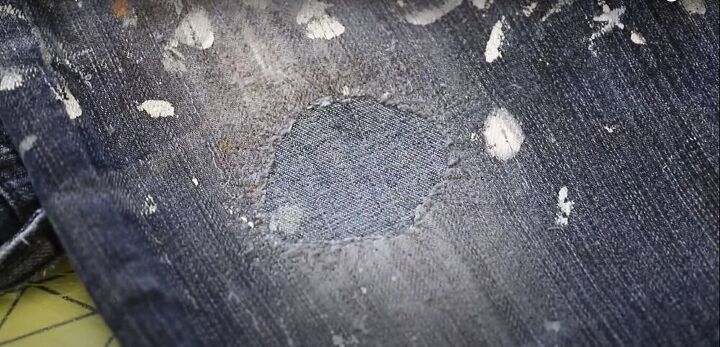how to repair holes in jeans