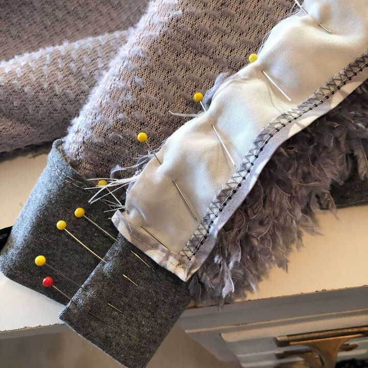 a new cardigan sweater to cardigan conversion