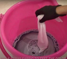 how to apply watercolor wash to your white clothes