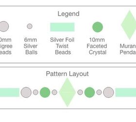how to use a bead design board to design a necklace