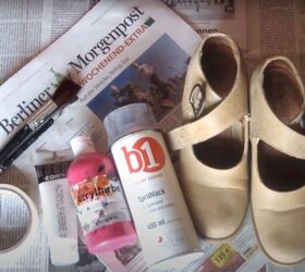pretty polka dot paint shoes, DIY painted shoes