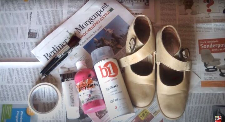 pretty polka dot paint shoes, DIY painted shoes