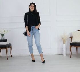 how to style mom jeans, Style straight leg mom jeans