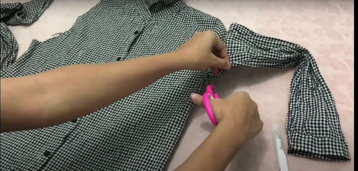 diy dress from a button down shirt, Make a DIY dress