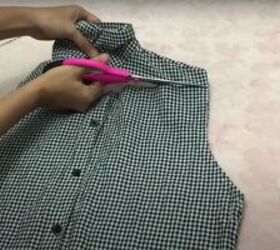 diy dress from a button down shirt, How to make a DIY dress