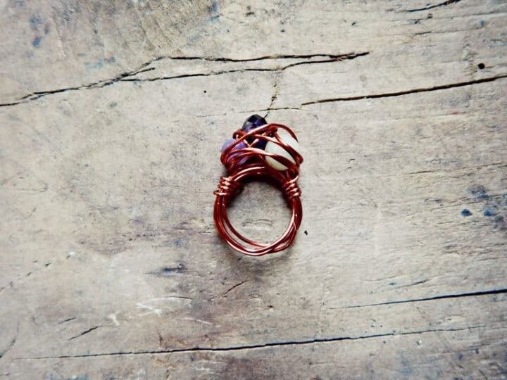 how to make wire wrap rings