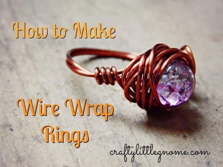 how to make wire wrap rings