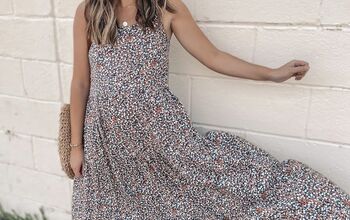 Boho Maternity Dress to Wear During and After Pregnancy
