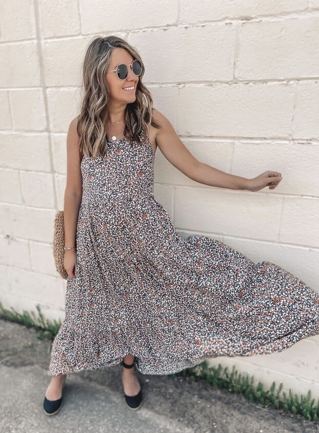 boho maternity dress to wear during and after pregnancy
