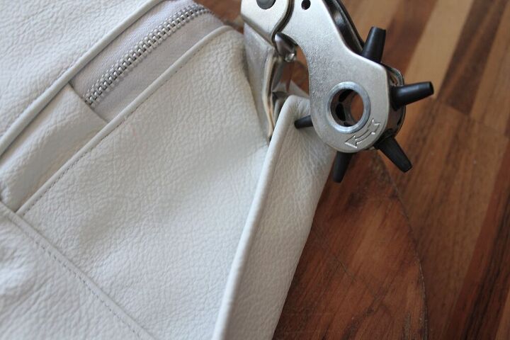 kara inspired zippered mini backpack