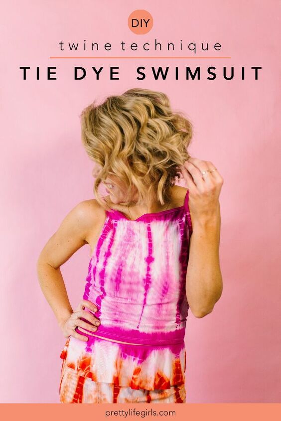summer style diy tie dye swimsuits