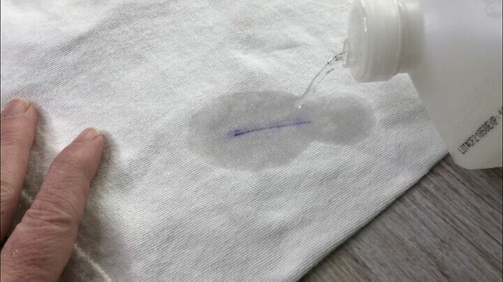 how to remove ink stains from clothes