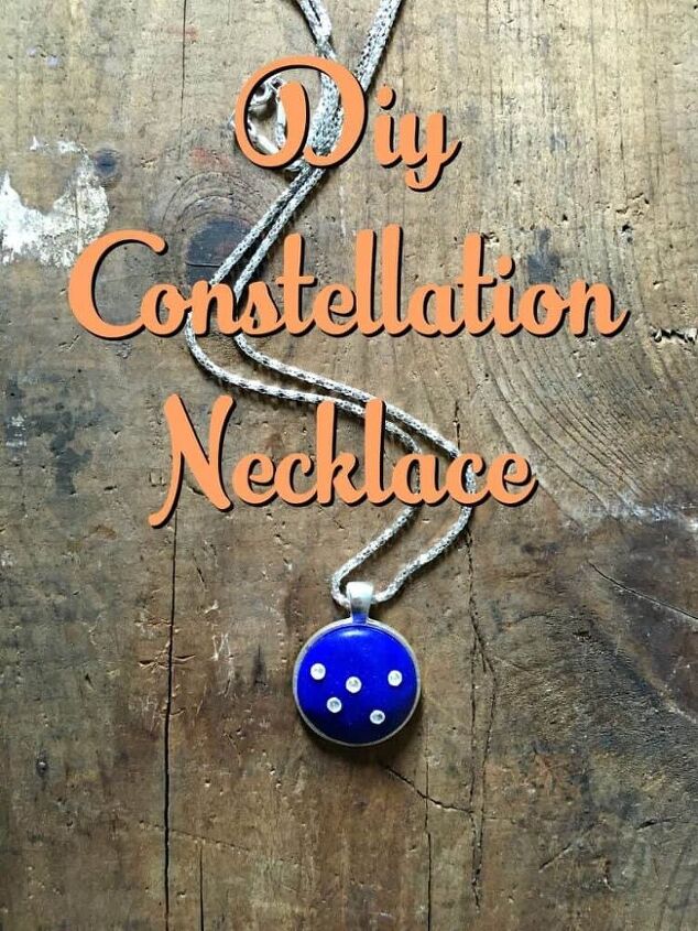 constellation necklace diy