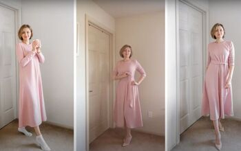 Pretty in Pink: Knee-Length Dress