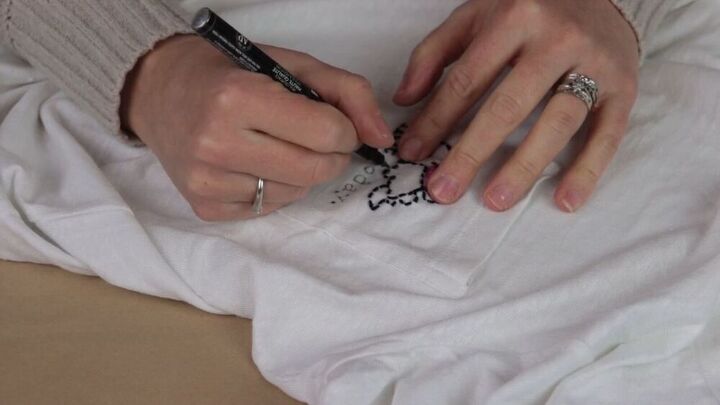 make a snazzy embroidered shirt the simple way, DIY embroidered shirt