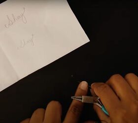 Shape and Create Simple DIY Name Necklace Upstyle