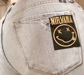 adventures in visible mending my nirvana jeans