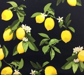 lemon print summer styling