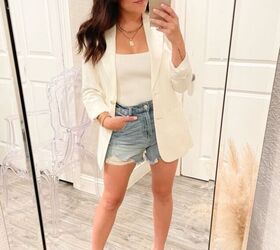 Styling a White Blazer for Spring/summer